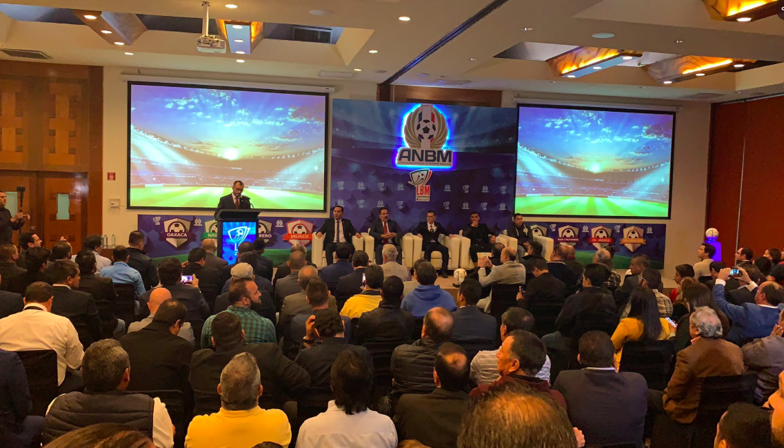 Presentación de la Asociación Nacional de Balompié Mexicano y de la Liga de Balompié Mexicano